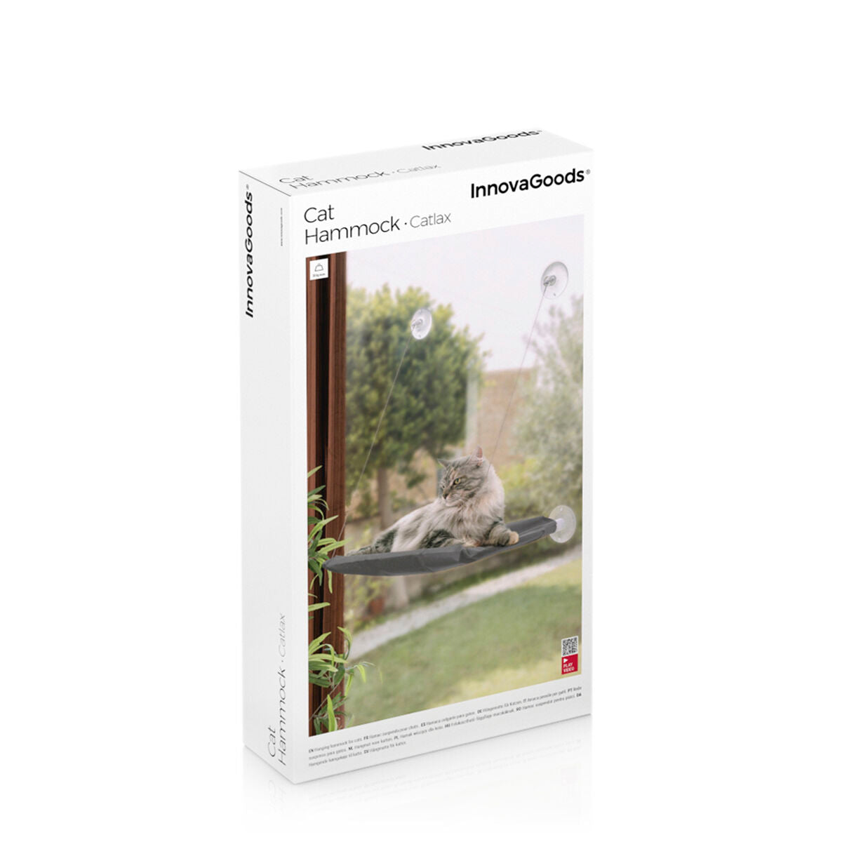Cat hammock for cats Catlax InnovaGoods 